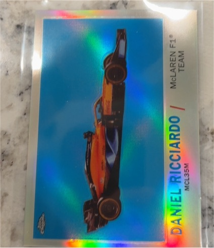 2021 Topps Chrome Formula 1 1961 Sports Cars #T61-DR Daniel Ricciardo — front