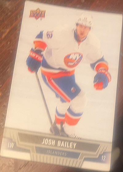 2024-25 Upper Deck #12 Josh Bailey — front