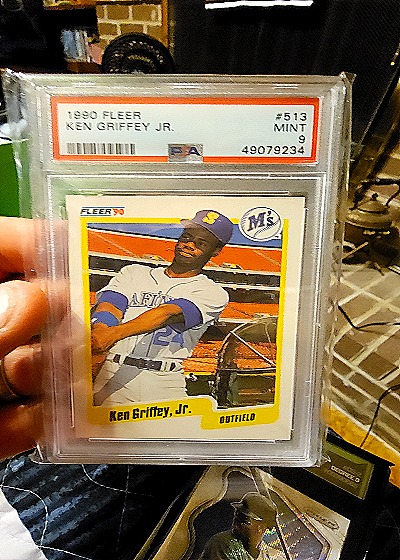 1990 Fleer #513 Ken Griffey Jr. — front