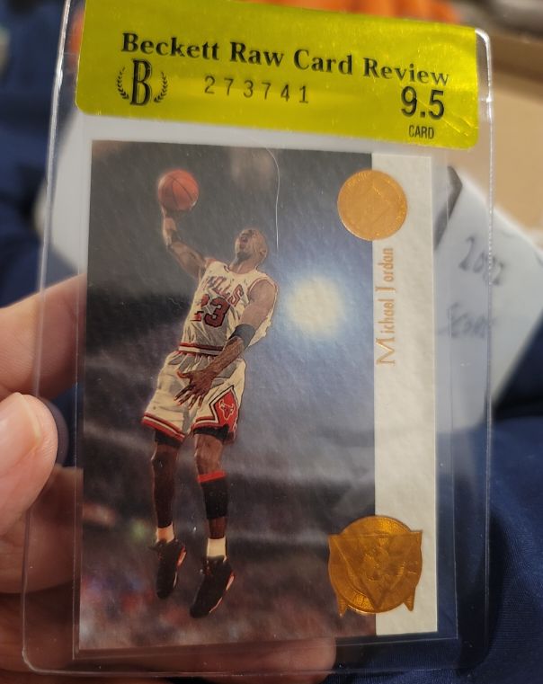 1994-95 Upper Deck SP Championship Playoff Heroes #P2 Michael Jordan — front