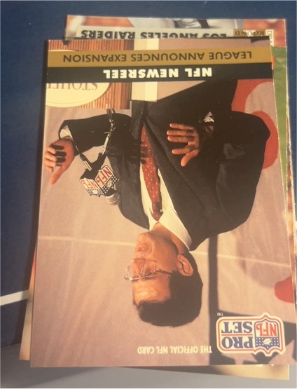1991 Pro Set #347 Paul Tagliabue — front