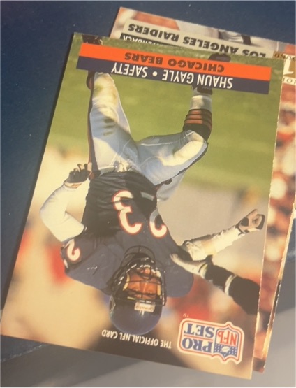 1990 Pro Set #433 Shaun Gayle — front