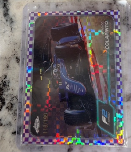2024 Topps Chrome Formula 1 #114 Franco Colapinto — front