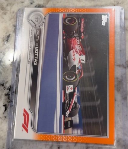 2022 Topps Formula 1 #125 Valtteri Bottas — front