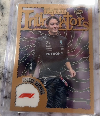 2024 Topps Finest Formula 1 #RUS George Russell Intimidators — front