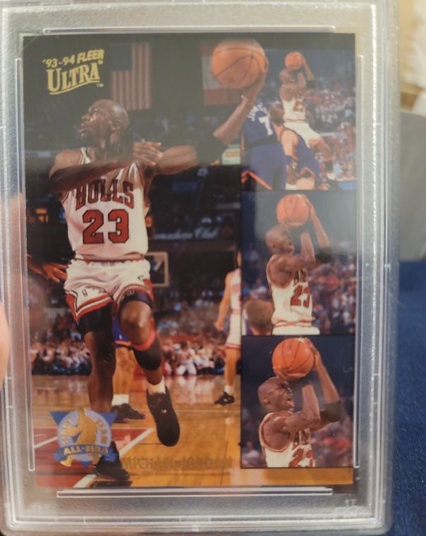 1993-94 Fleer Ultra All-NBA #2 Michael Jordan — front