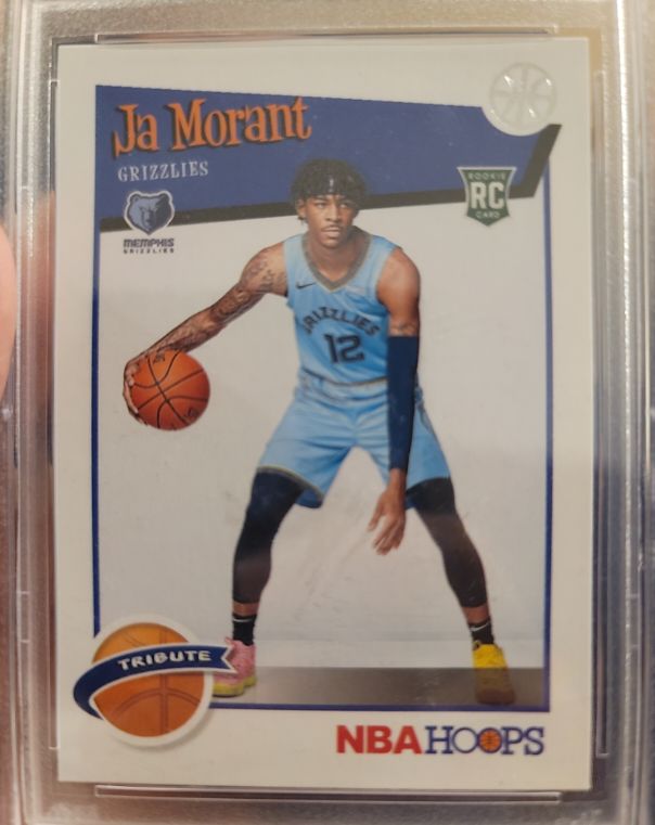 2019-20 Panini NBA Hoops Tribute #297 Ja Morant — front