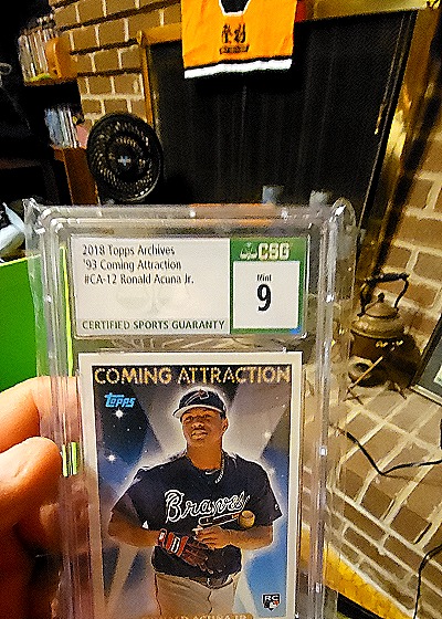 2018 Topps Archives #CA-12 Ronald Acuna Jr. — front