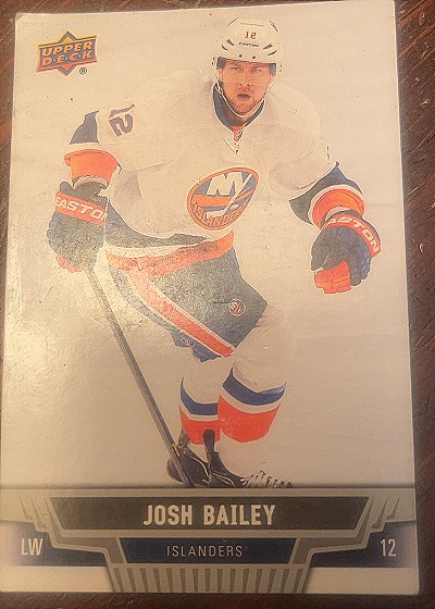 2009 Upper Deck #12 Josh Bailey — front