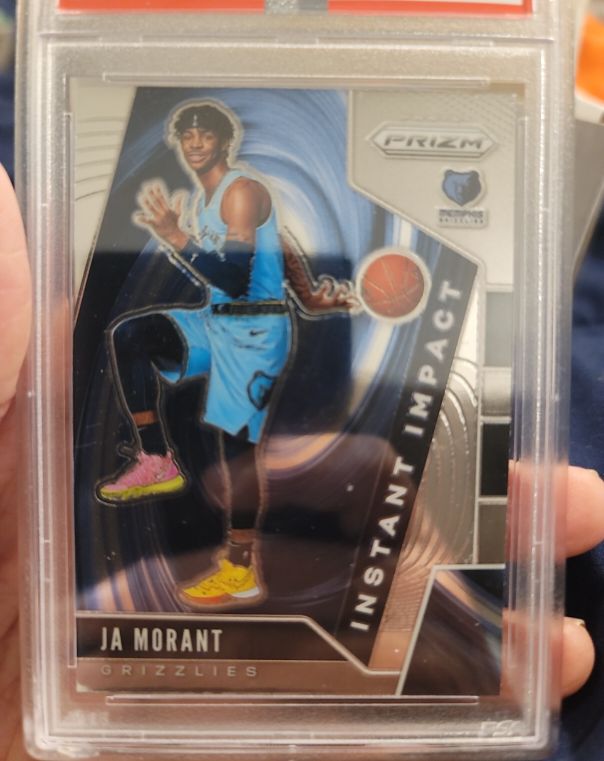 2019-20 Panini Prizm Instant Impact #12 Ja Morant — front