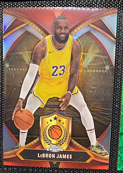 2024-25 Topps Chrome #BOD-1 LeBron James — front