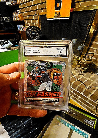 2021 Panini Donruss Optic Unleashed #UNL3 Ronald Acuna Jr — front