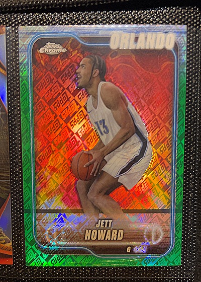 2024-25 Topps Chrome #1 Jett Howard — front