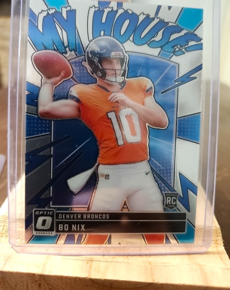 2024 Donruss Optic My House #10 Bo Nix — front