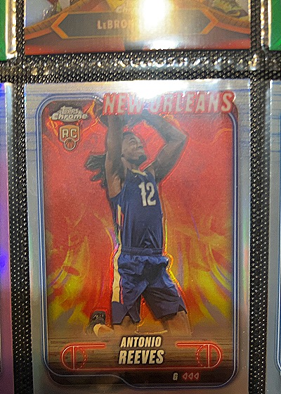 2024-25 Topps Chrome #131 Antonio Reeves — front