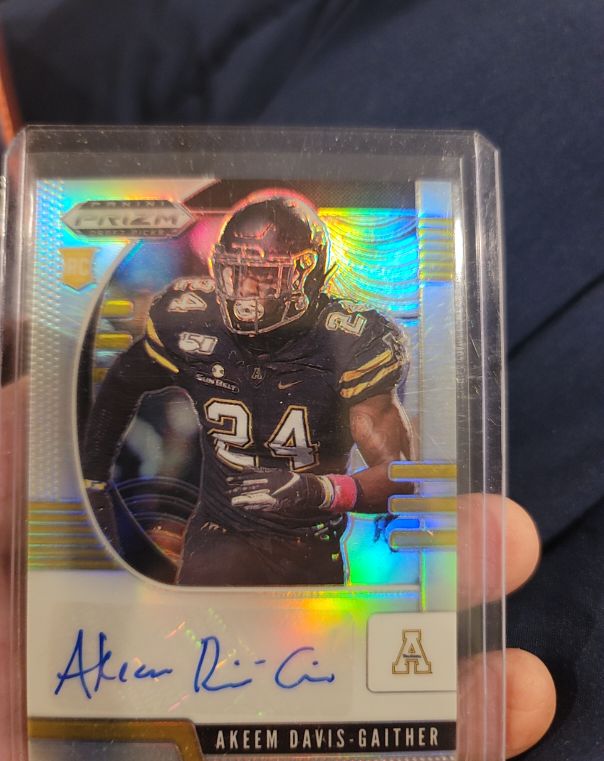 2020 Panini Prizm Draft Picks #178 Akeem Davis-Gaither — front