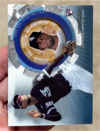 2020 Topps Update #TBC-LR Luis Robert — front