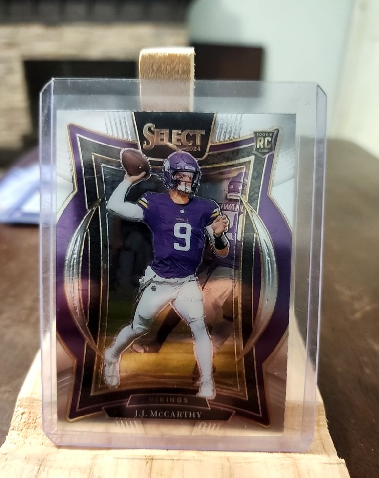 2024 Panini Select #24 J.J. McCarthy — front