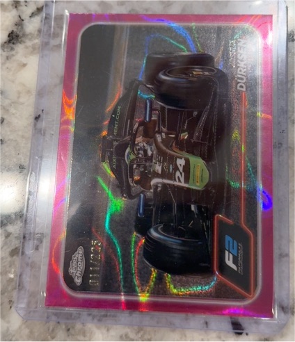 2024 Topps Chrome Formula 1 #107 Joshua Dürksen — front