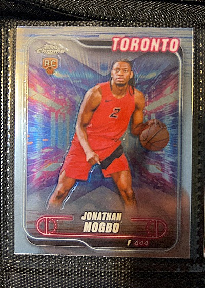 2024-25 Topps Chrome #194 Jonathan Mogbo — front