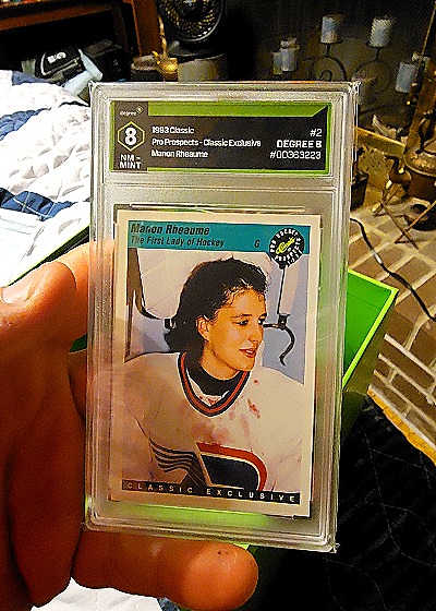 1993 Classic Prospects #2 Manon Rheaume — front