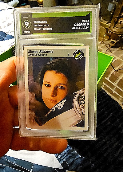 1993 Classic Pro Prospects #100 Manon Rheaume — front
