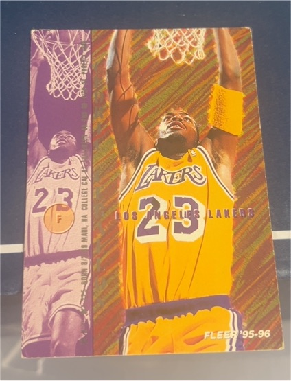 1995-96 Fleer #87 Cedric Ceballos — front