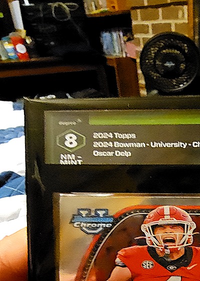 2024 Topps Bowman University Chrome #8 Oscar Deja — front