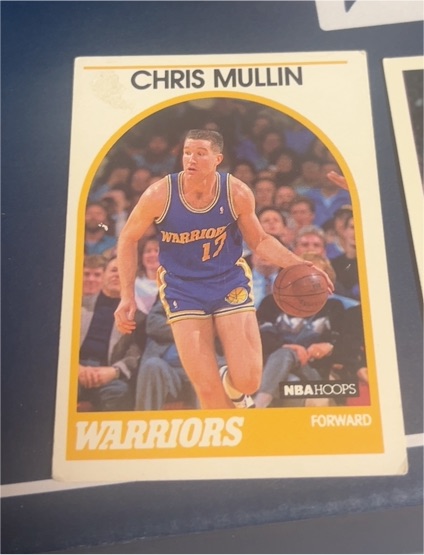 1989-90 NBA Hoops #90 Chris Mullin — front