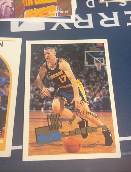 1995-96 Topps #40 Chris Mullin — front