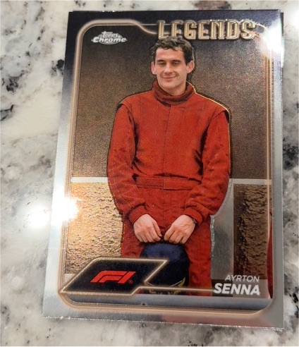 2024 Topps Chrome Formula 1 F1 Legends #193 Ayrton Senna — front