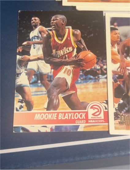 1994-95 NBA Hoops #2 Mookie Blaylock — front
