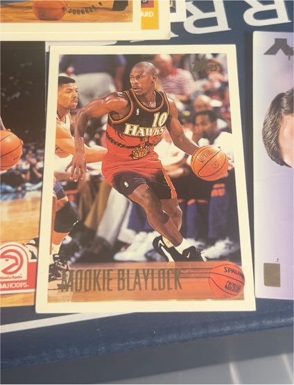 1996 Topps NBA 50 #50 Mookie Blaylock — front