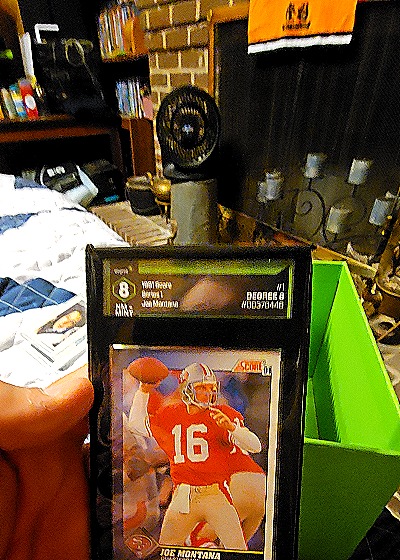 1994 Score #11 Joe Montana — front