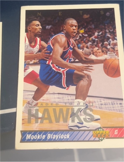1992-93 Upper Deck #151 Mookie Blaylock Atlanta Hawks — front