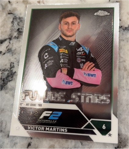 2023 Topps Chrome Formula 1 #79 Victor Martins ART Grand Prix — front