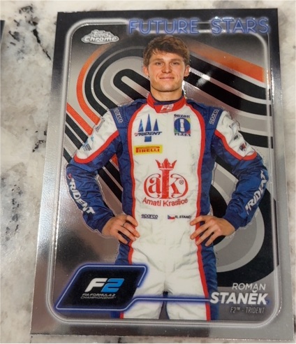 2024 Topps Chrome Formula 1 #38 Roman Staněk — front