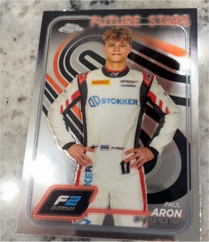 2024 Topps Chrome Formula 1 #31 Paul Aron — front