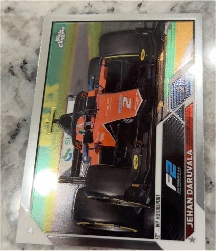 2023 Topps Chrome Formula 1 #133 Jehan Daruvala — front