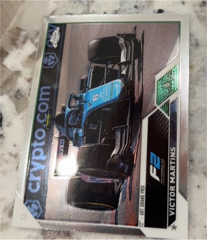 2023 Topps Chrome Formula 1 F2 #131 Victor Martins — front