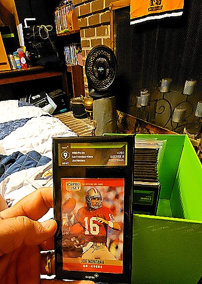 1990 Pro Set #293 Joe Montana — front