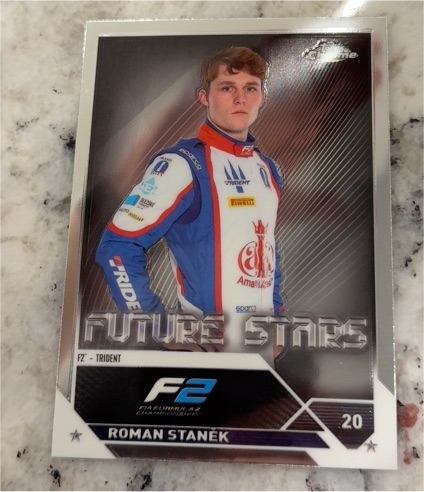 2023 Topps Chrome Formula 1 #86 Roman Stanek — front