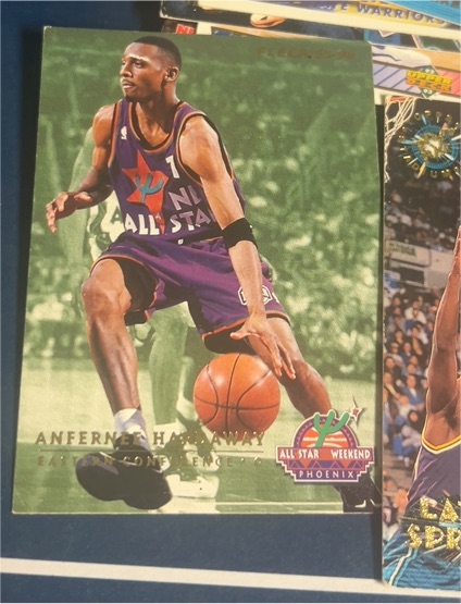 1995-96 Fleer All-Star Weekend #4 Anfernee Hardaway — front