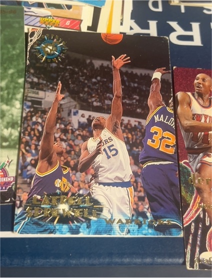 1995-96 Topps Stadium Club #293 Latrell Sprewell — front