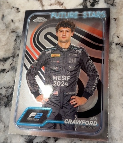 2024 Topps Chrome Formula 1 #33 Jak Crawford — front