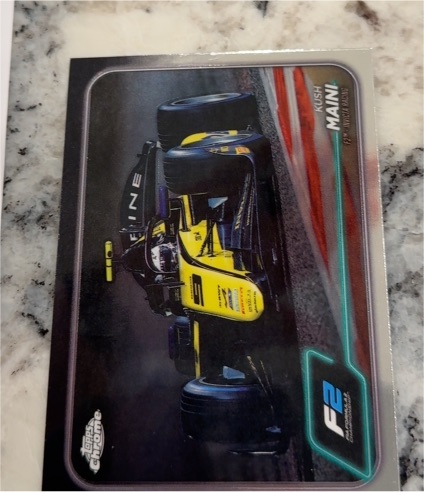 2024 Topps Chrome Formula 1 #99 Kush Maini — front