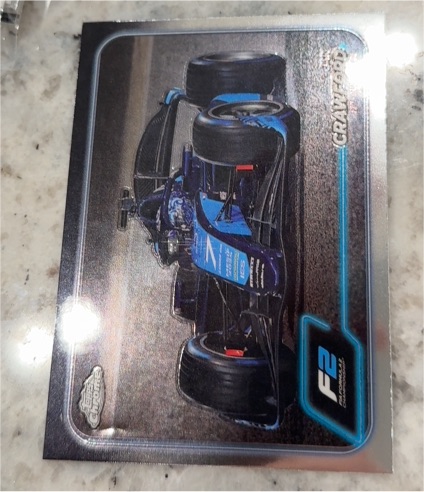 2024 Topps Chrome Formula 1 #105 Jak Crawford — front