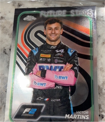 2024 Topps Chrome Formula 1 #30 Victor Martins — front