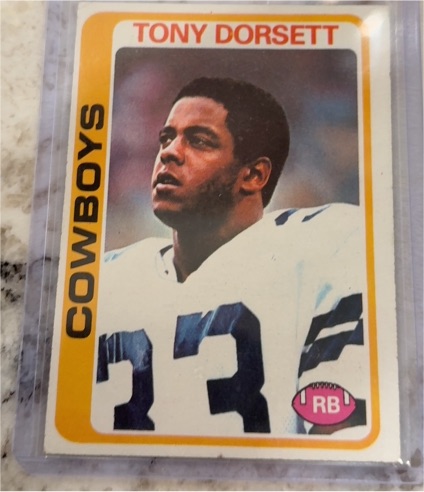 1978 Topps #315 Tony Dorsett — front