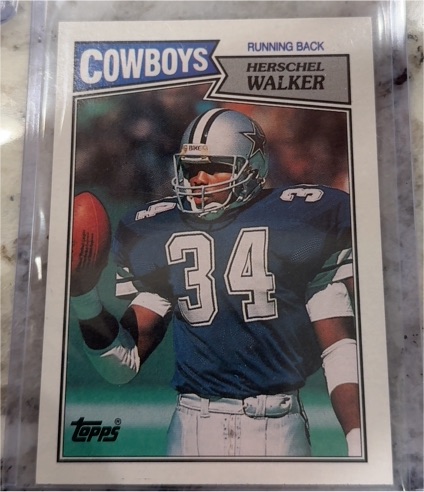 1987 Topps #264 Herschel Walker — front